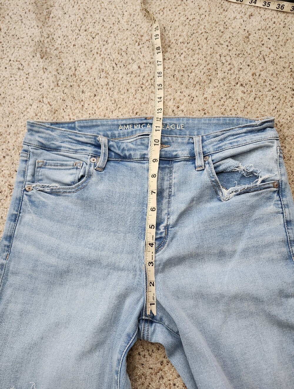 American Eagle Kick Boot Cropped Jeans - Picture 7 of 10